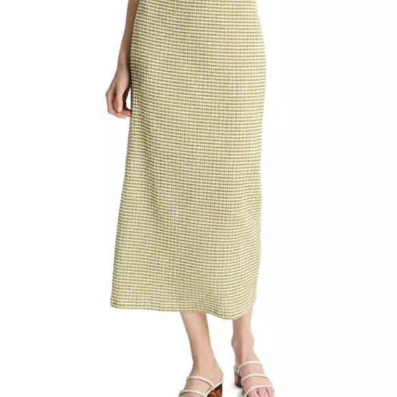 Vince Dresses & Skirts - Vince | Seersucker Midi Skirt